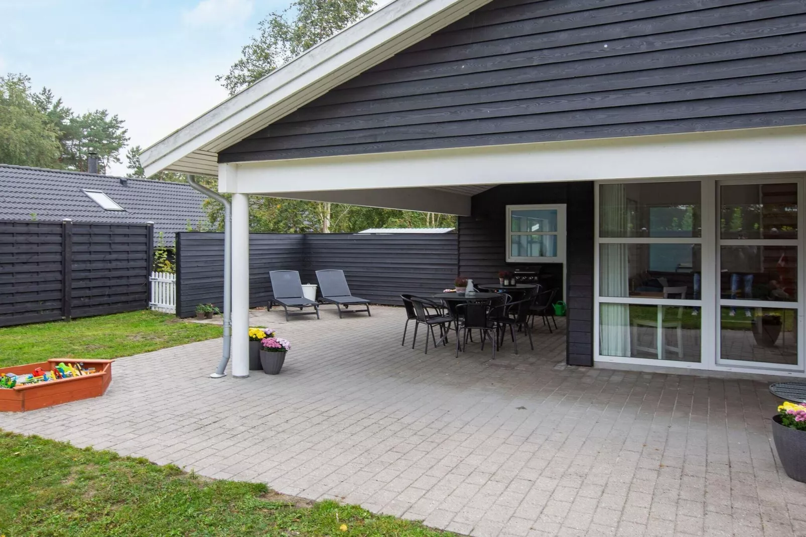 12 Personen Ferienhaus in Væggerløse-By Traum-Aussicht
