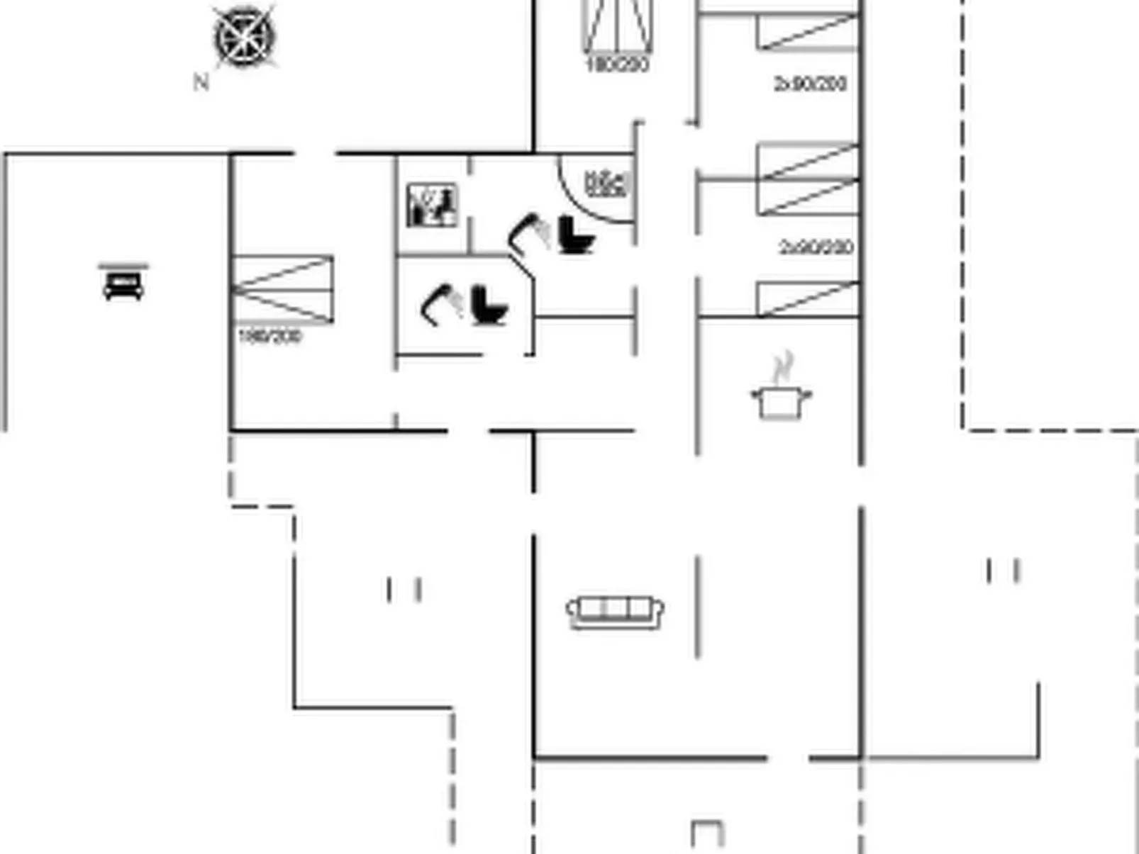 "Øthbiorn" - 1.1km from the sea-Inside
