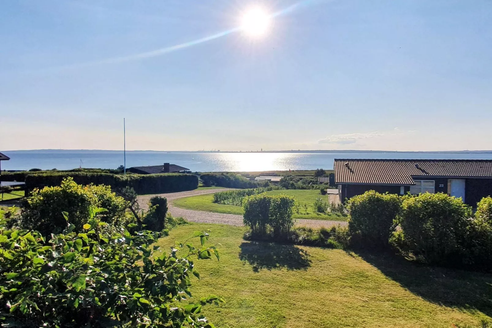 Maison de vacances pour 6 a Knebel-By Traum - Vue sur l'eau