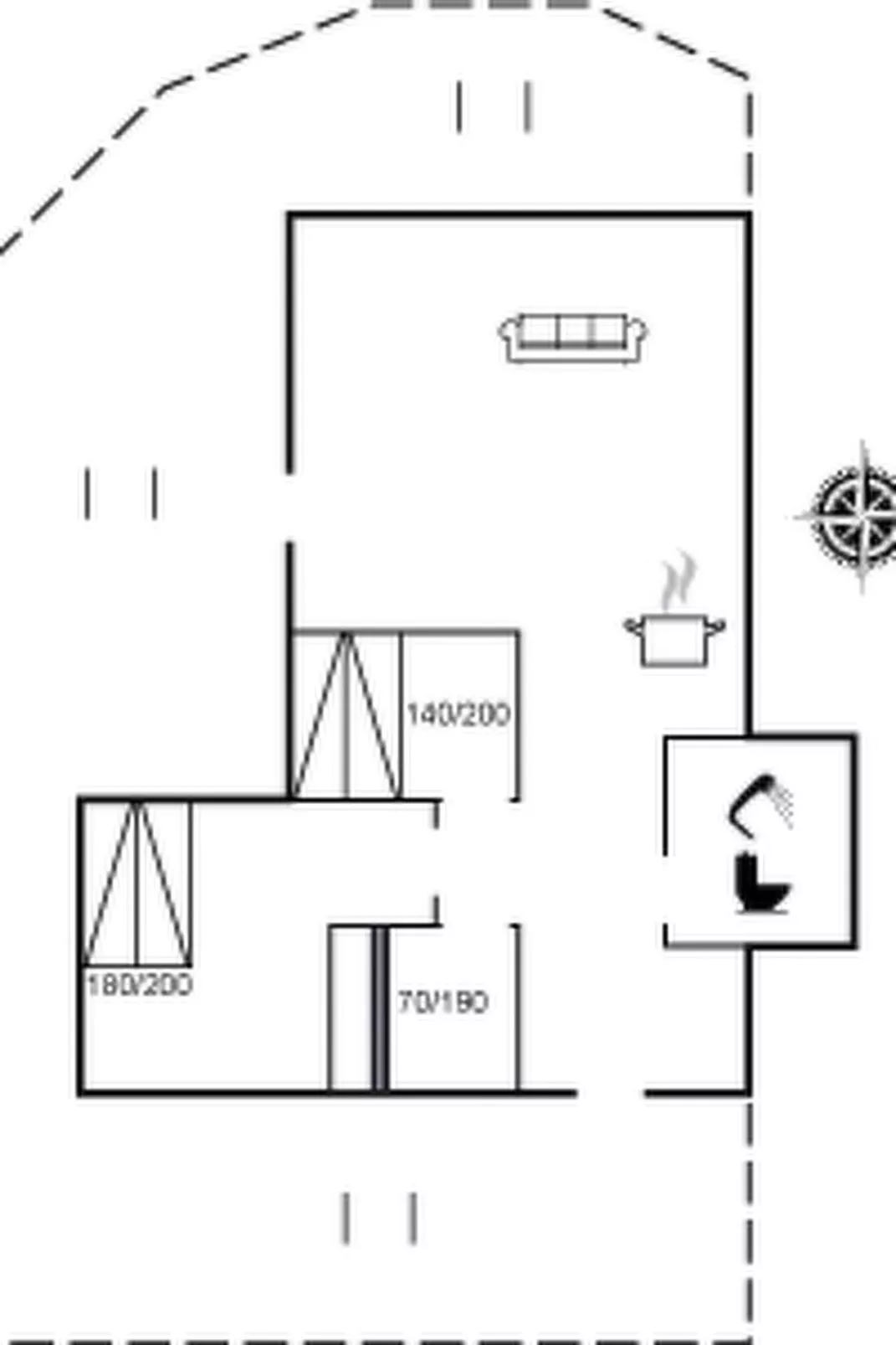 "Adisl" - 350m from the sea-Inside