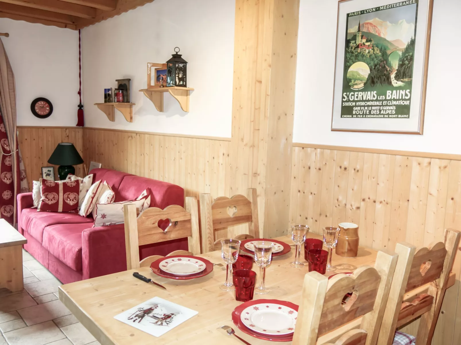Le clos Alpin-Inside