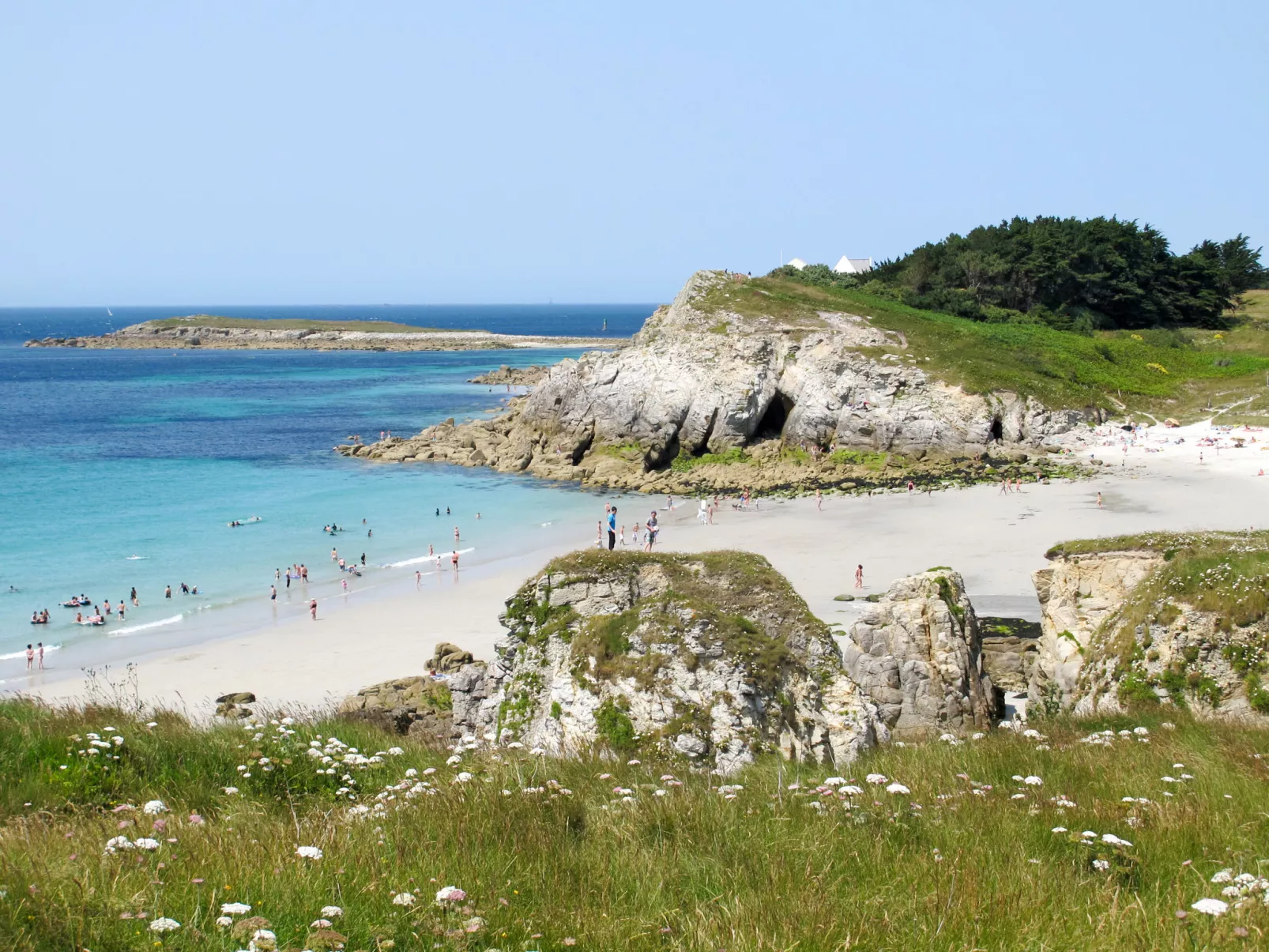 Blaues Meer-Area