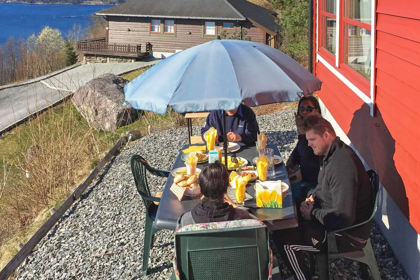 8 Personen Ferienhaus in Norheimsund-By Traum-Außenbereich