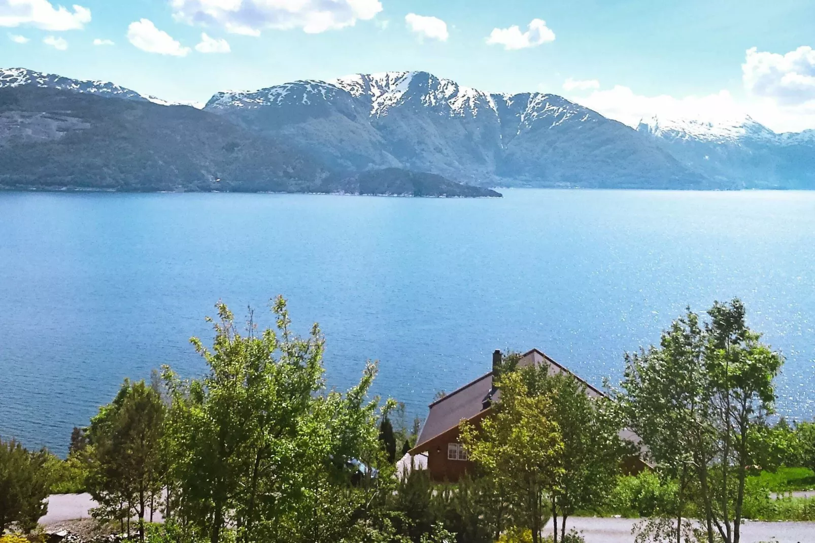 8 Personen Ferienhaus in Norheimsund-By Traum-Außenbereich