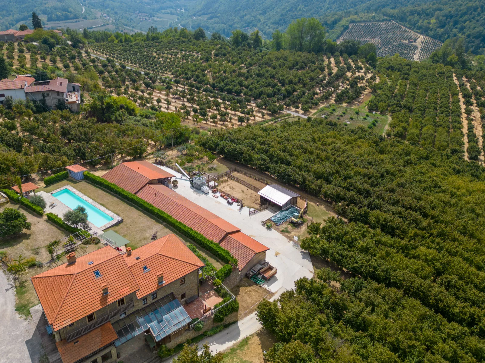 Cascina Barroero-Draußen