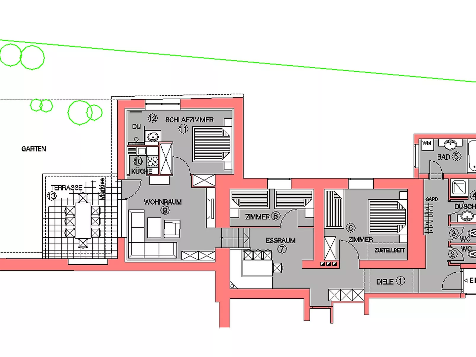 Casa Hubertus-Inside