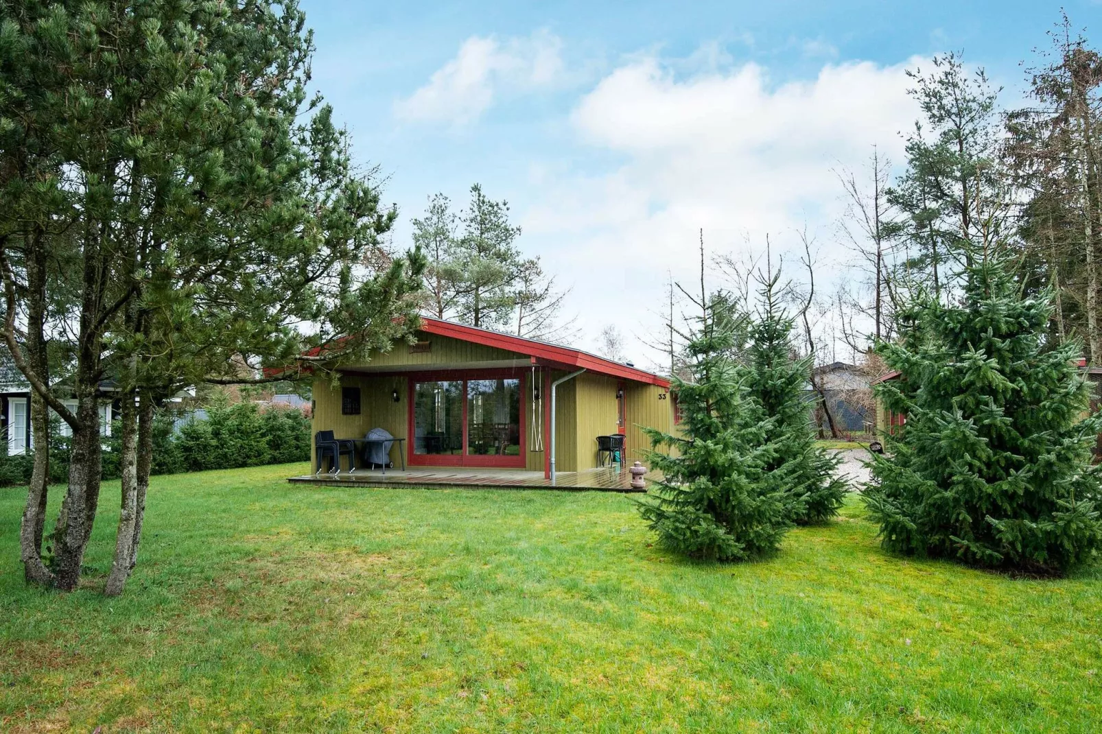 4 person holiday home in Fårvang-Outdoor