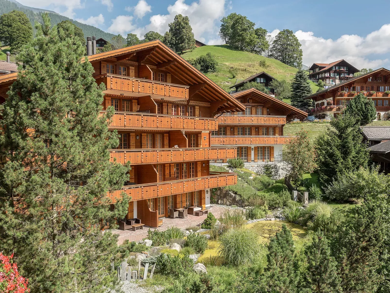 Chalet Smaragd-Draußen