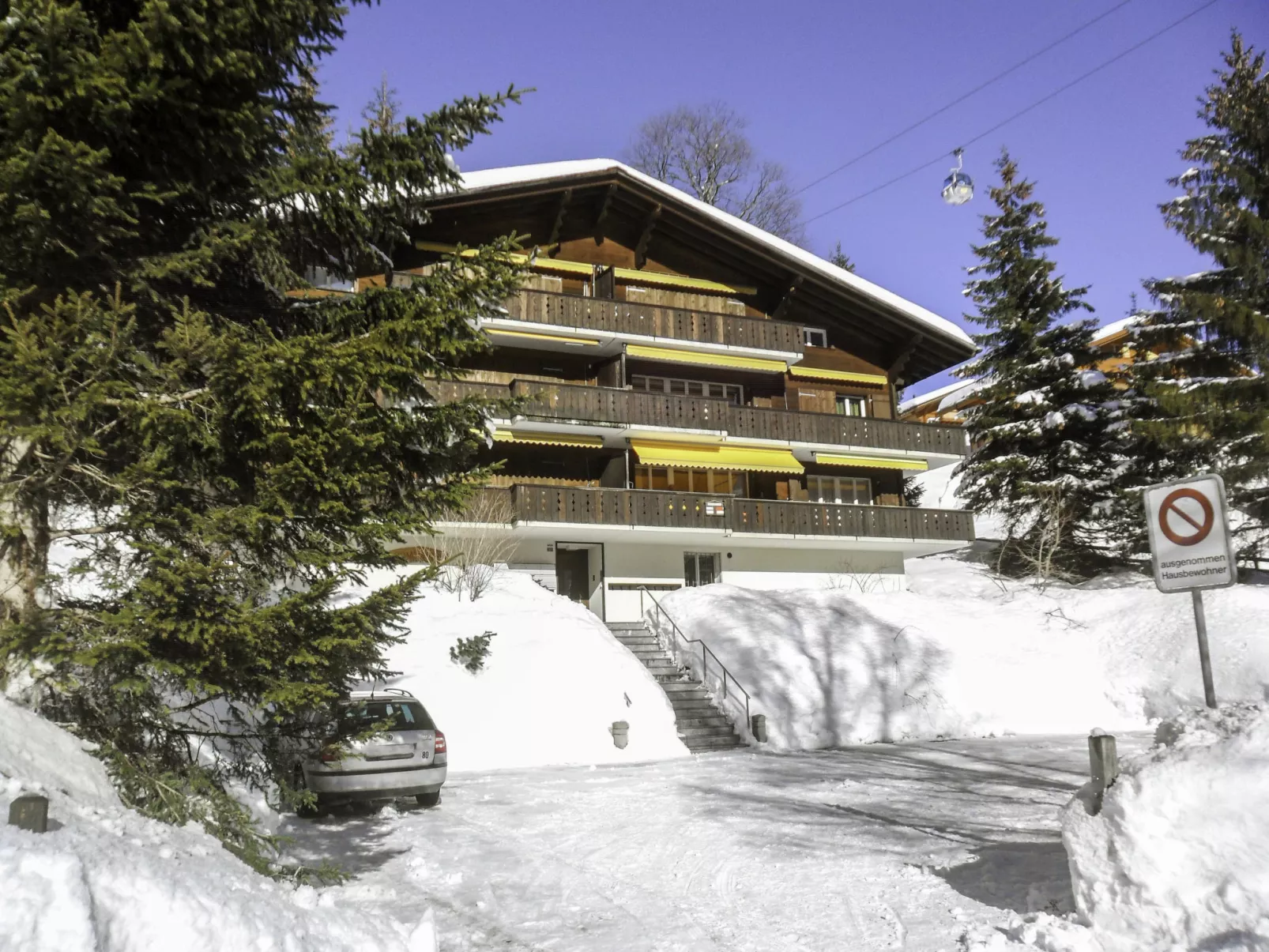 Chalet Bodmisunne-Outside