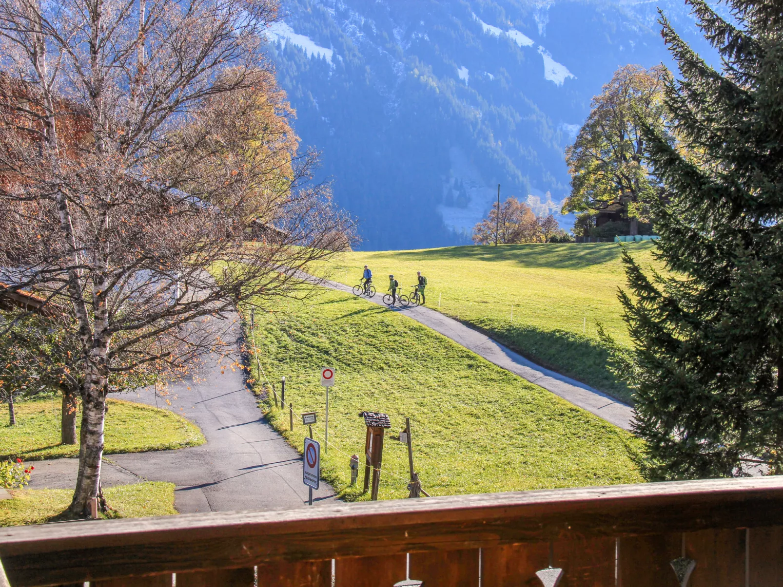 Chalet Bodmisunne-Draußen