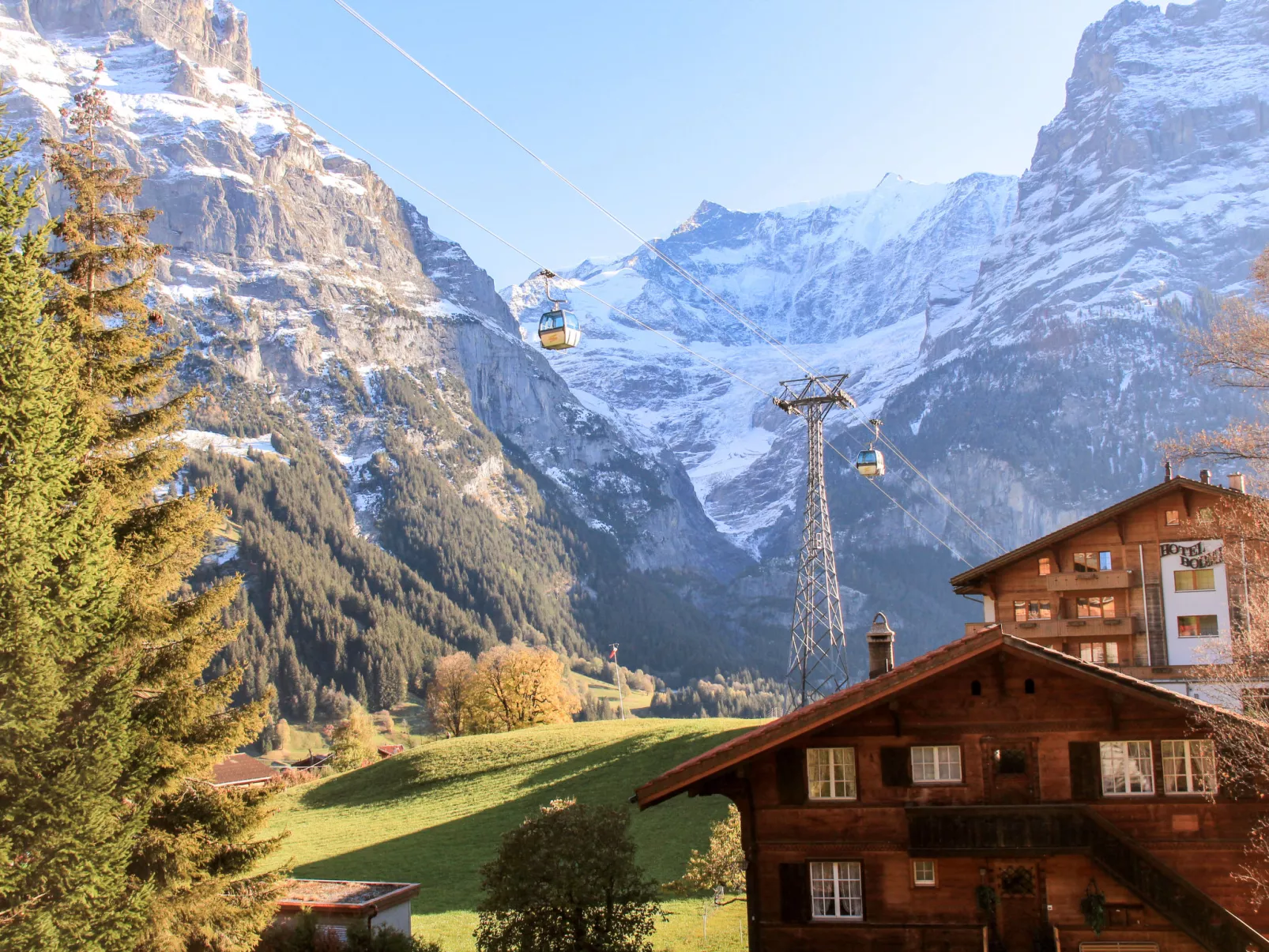 Chalet Bodmisunne-Draußen