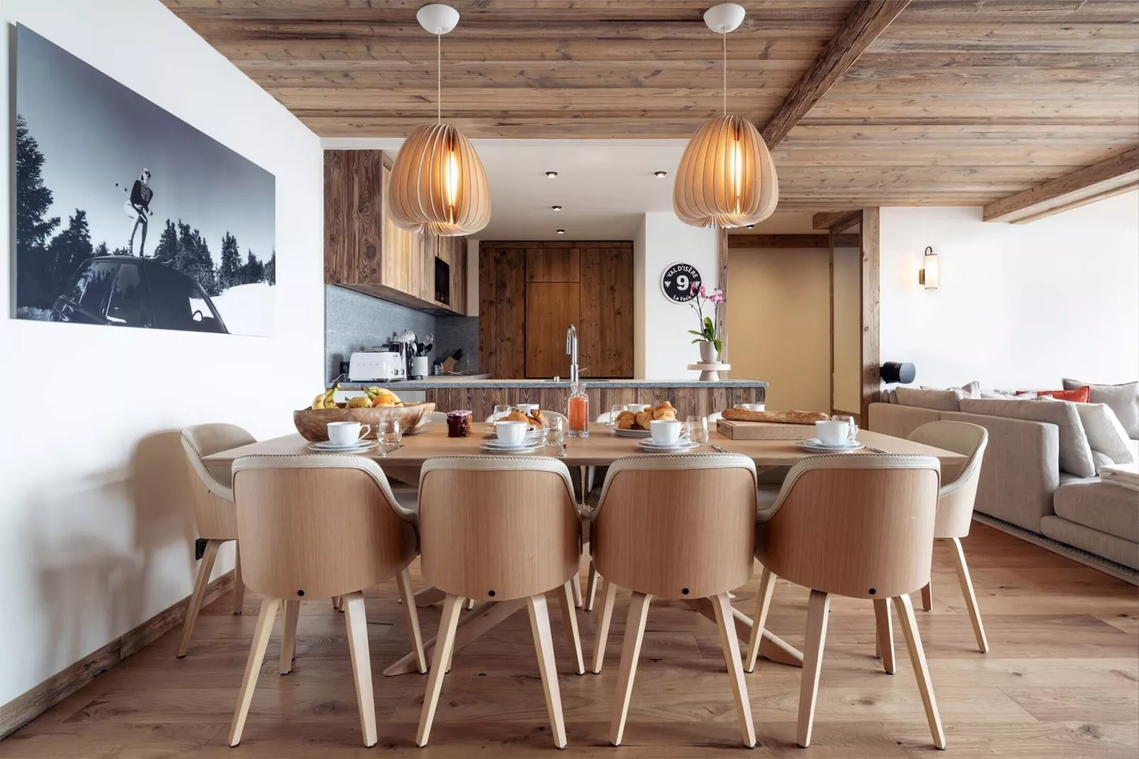 Chalet Arda-Dining room