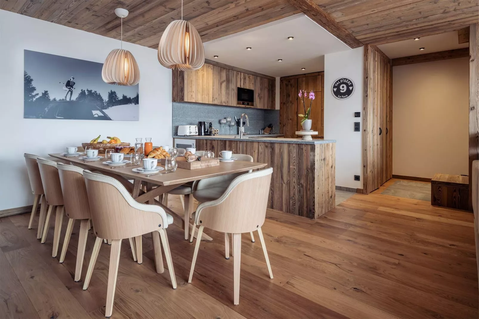 Chalet Arda-Dining room