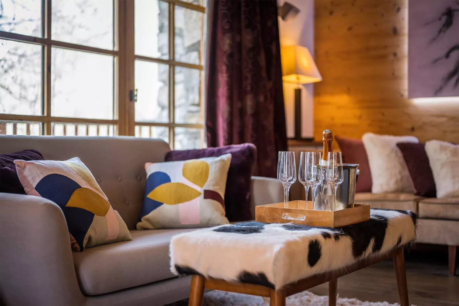 Chalet Davos-Living room