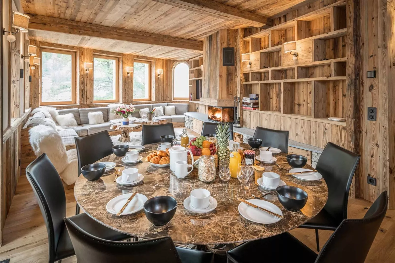 Chalet Inuit-Dining room