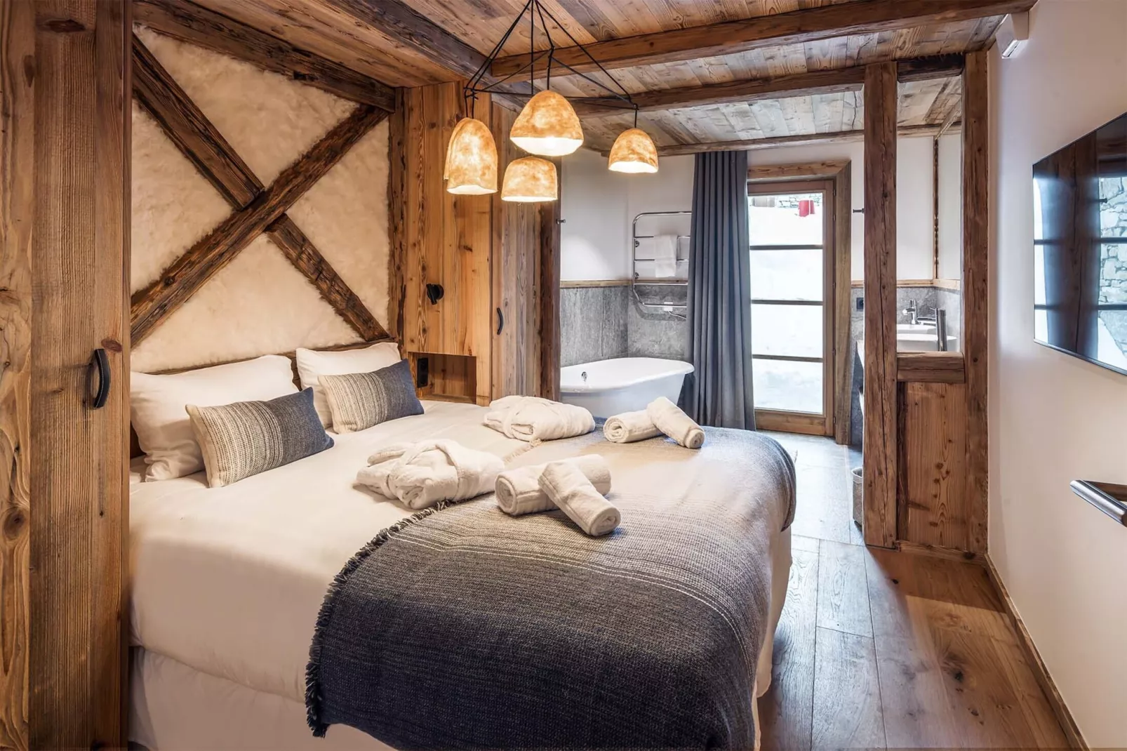 Chalet Les Sources de l'Isère-Bedroom