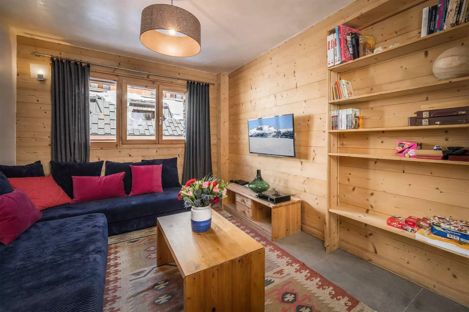 Chalet Acajuma-Living room