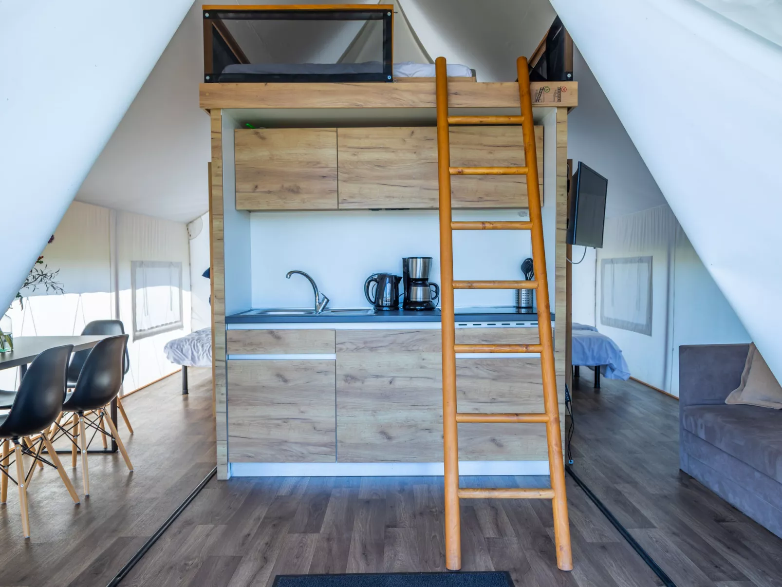 Glampingtent 4-Inside