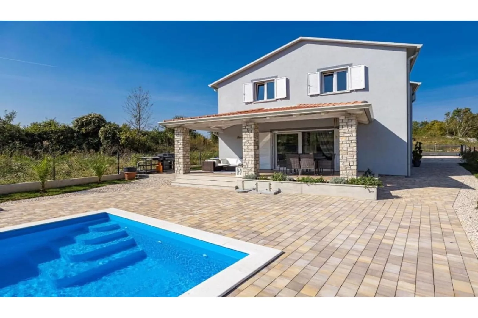 Villa Isabella in Sovinjak, Istria-Exterior summer