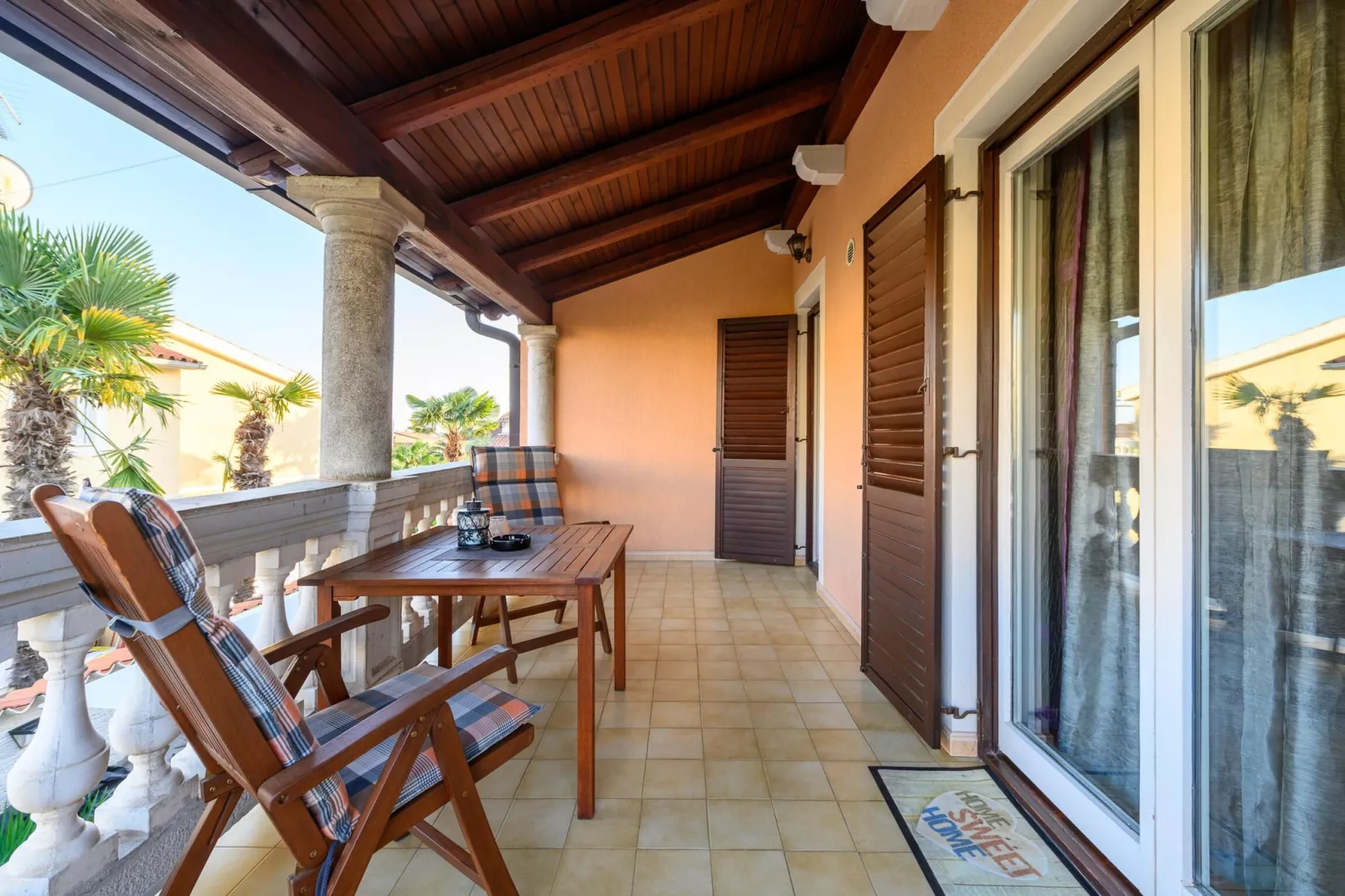 Apartment Alma IIG-Terrace balcony