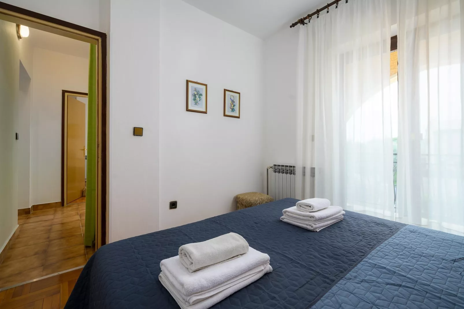 Apartment Bruna in Porec, Istria-Bedroom