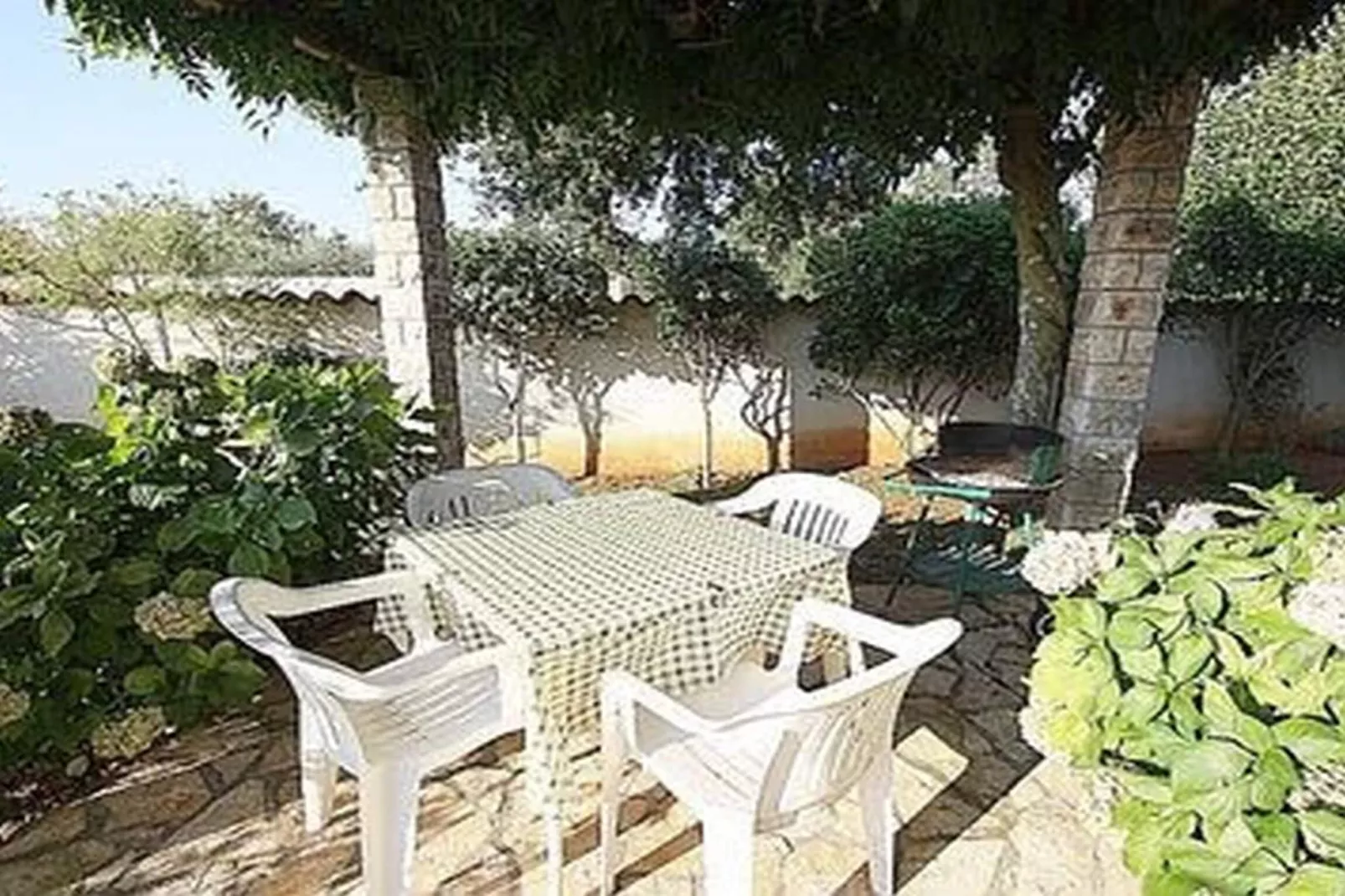 Apartment Bruna in Porec, Istria-Gardens summer