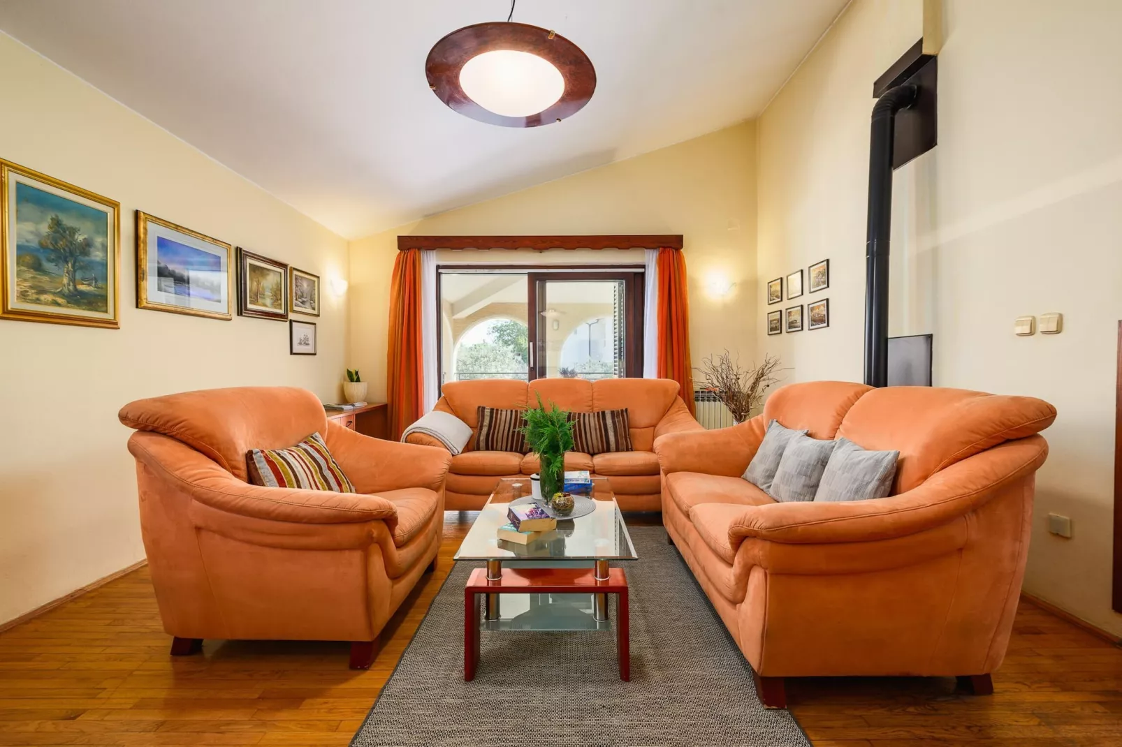 Apartment Josipa with Whirpool in Porec-Living room