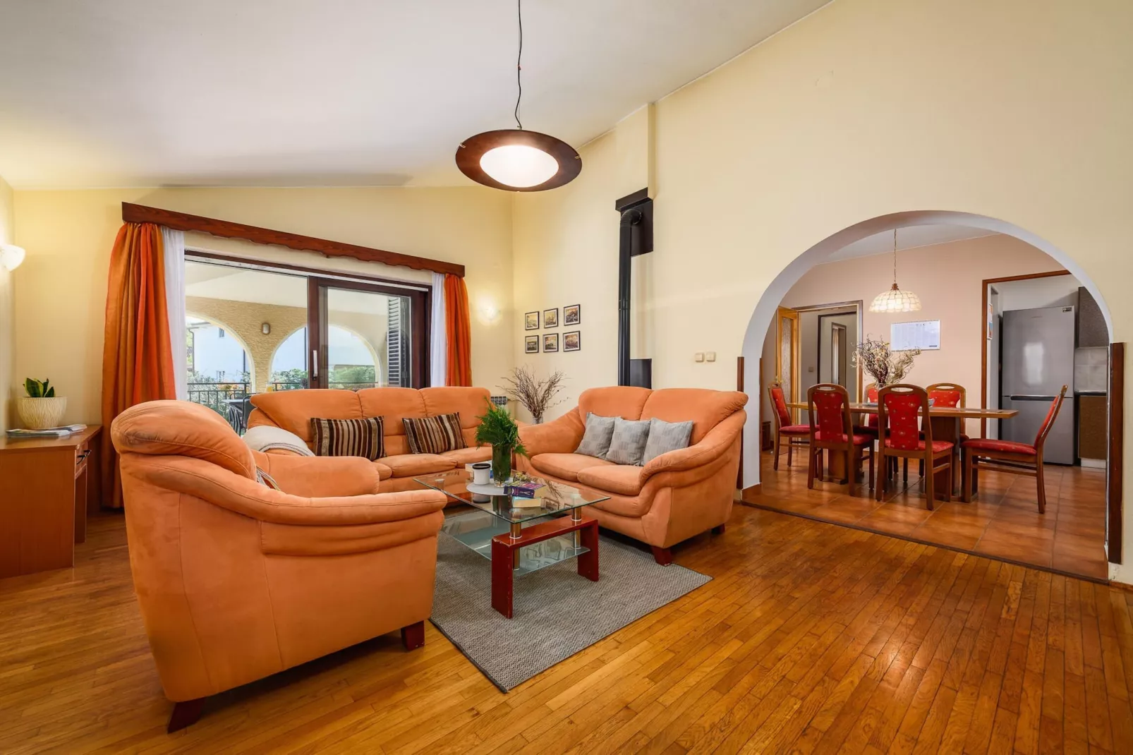 Apartment Josipa with Whirpool in Porec-Living room