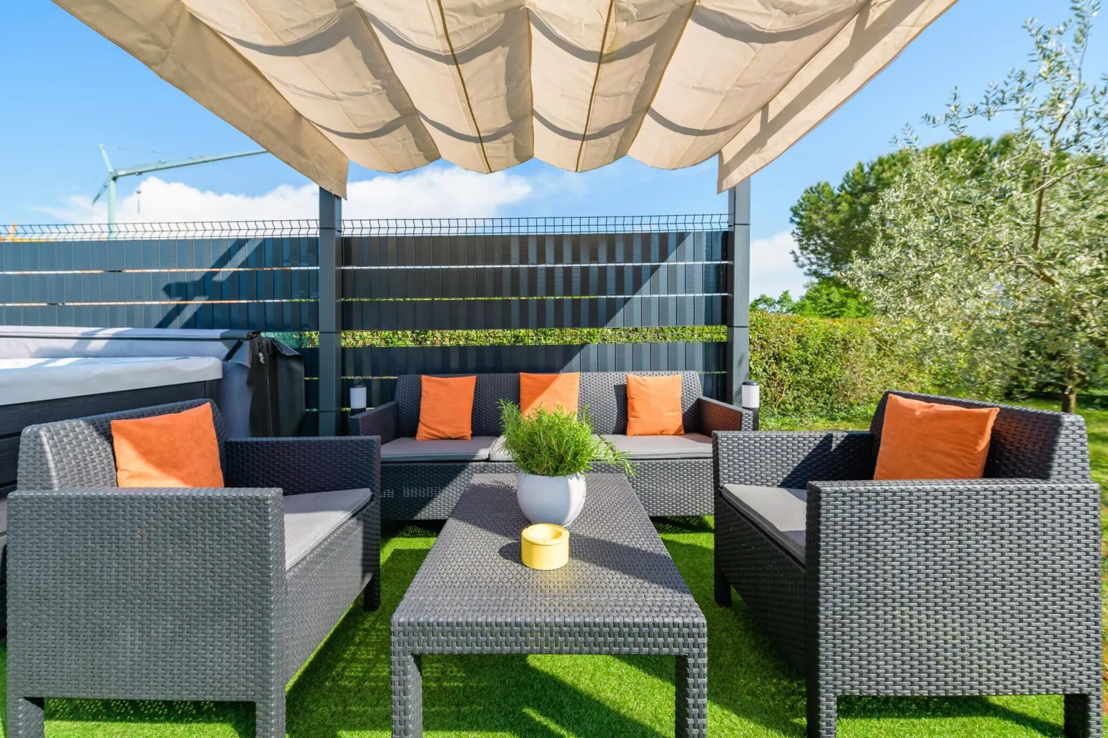 Apartment Josipa with Whirpool in Porec-Terrace balcony