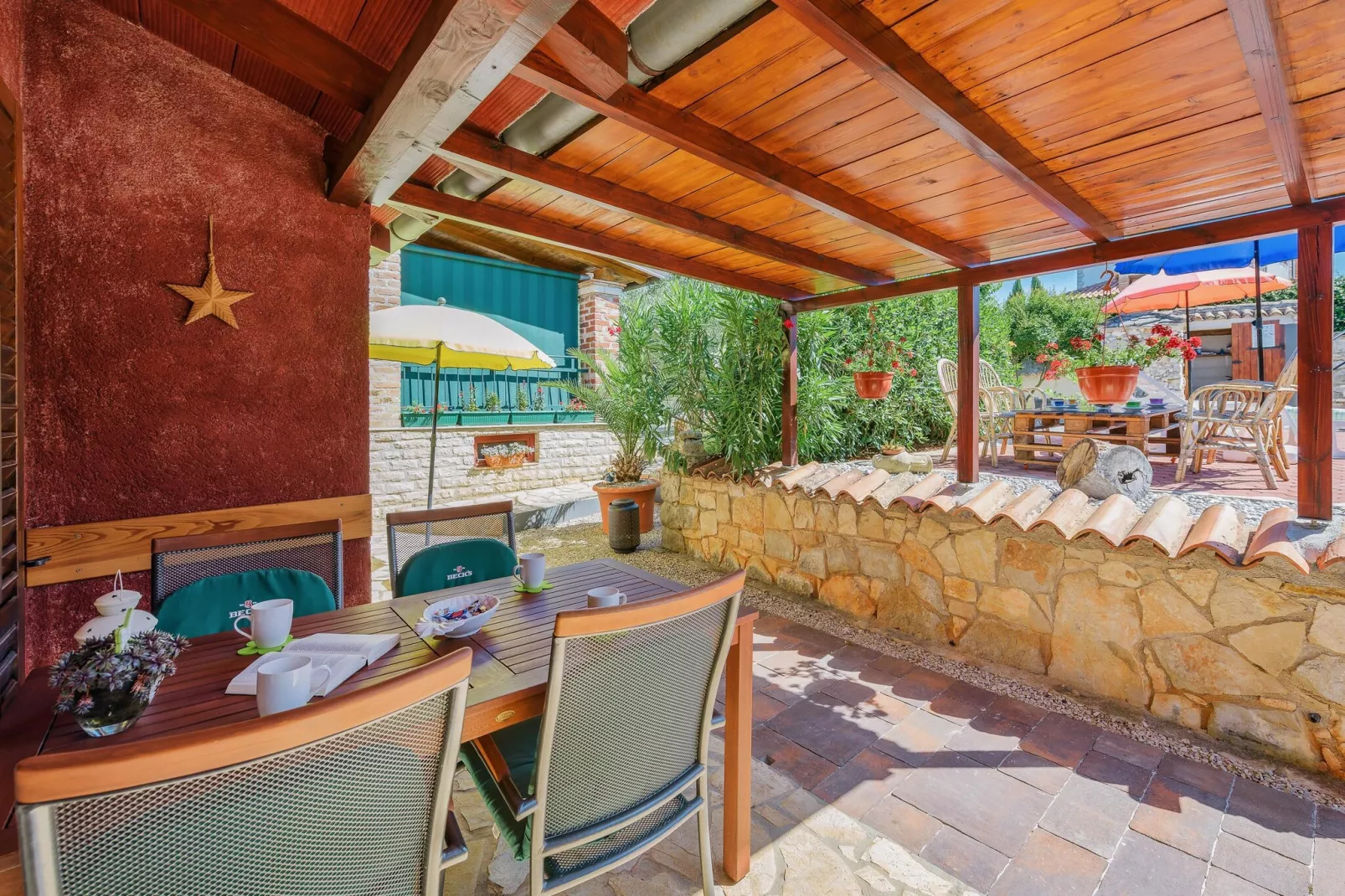 Apartment Milena- Visnjan with pool-Terrace balcony