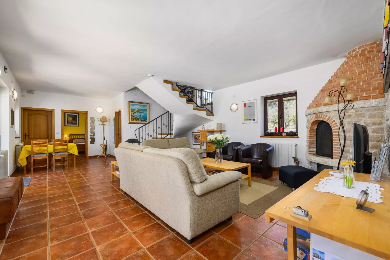 Villa Imagine with heated pool-Salon