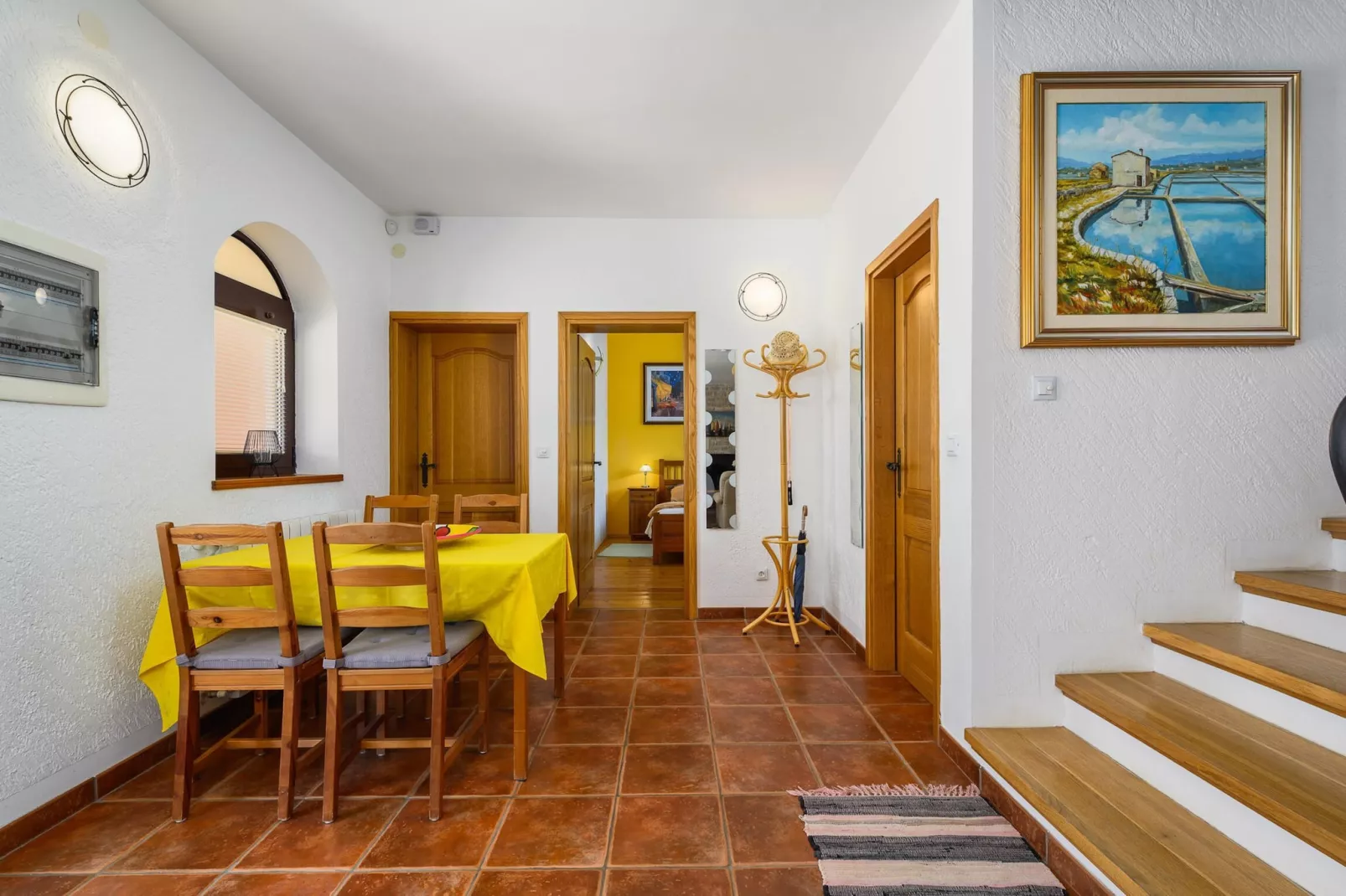 Villa Imagine with heated pool-Salle à manger