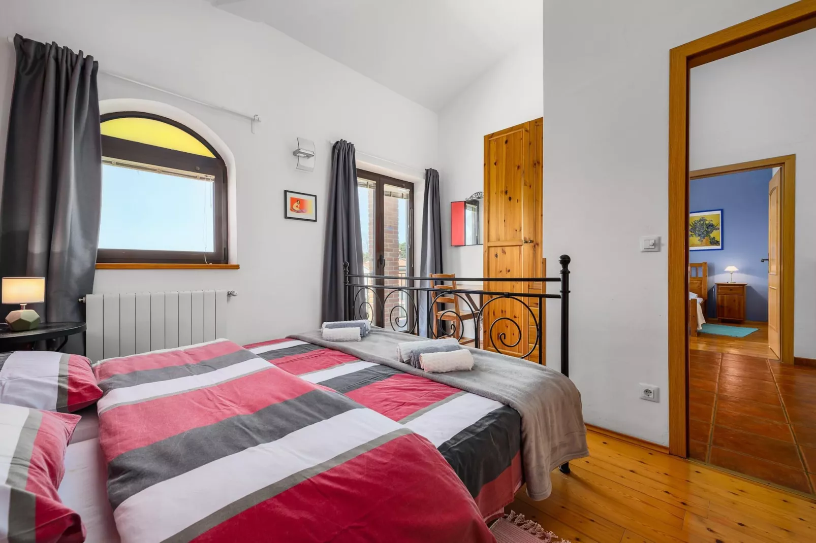 Villa Imagine with heated pool-Chambre