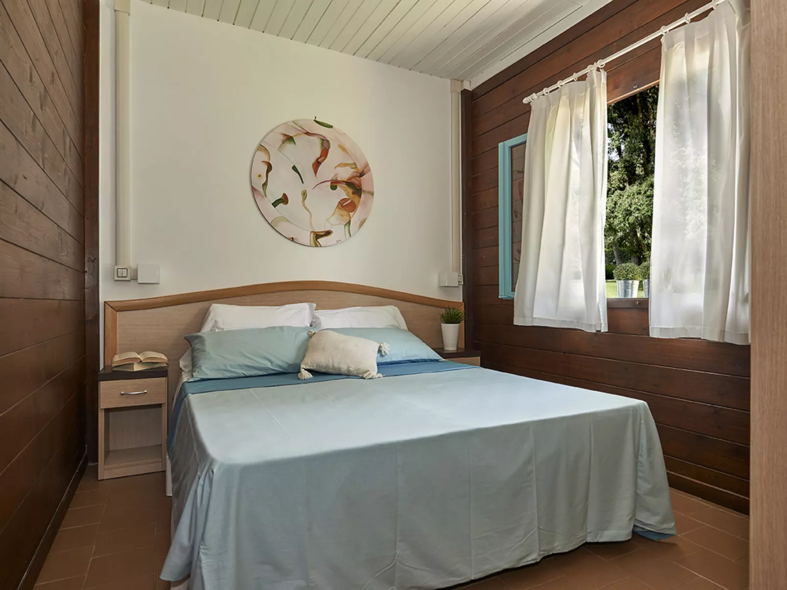 Bungalow in legno-Dedans