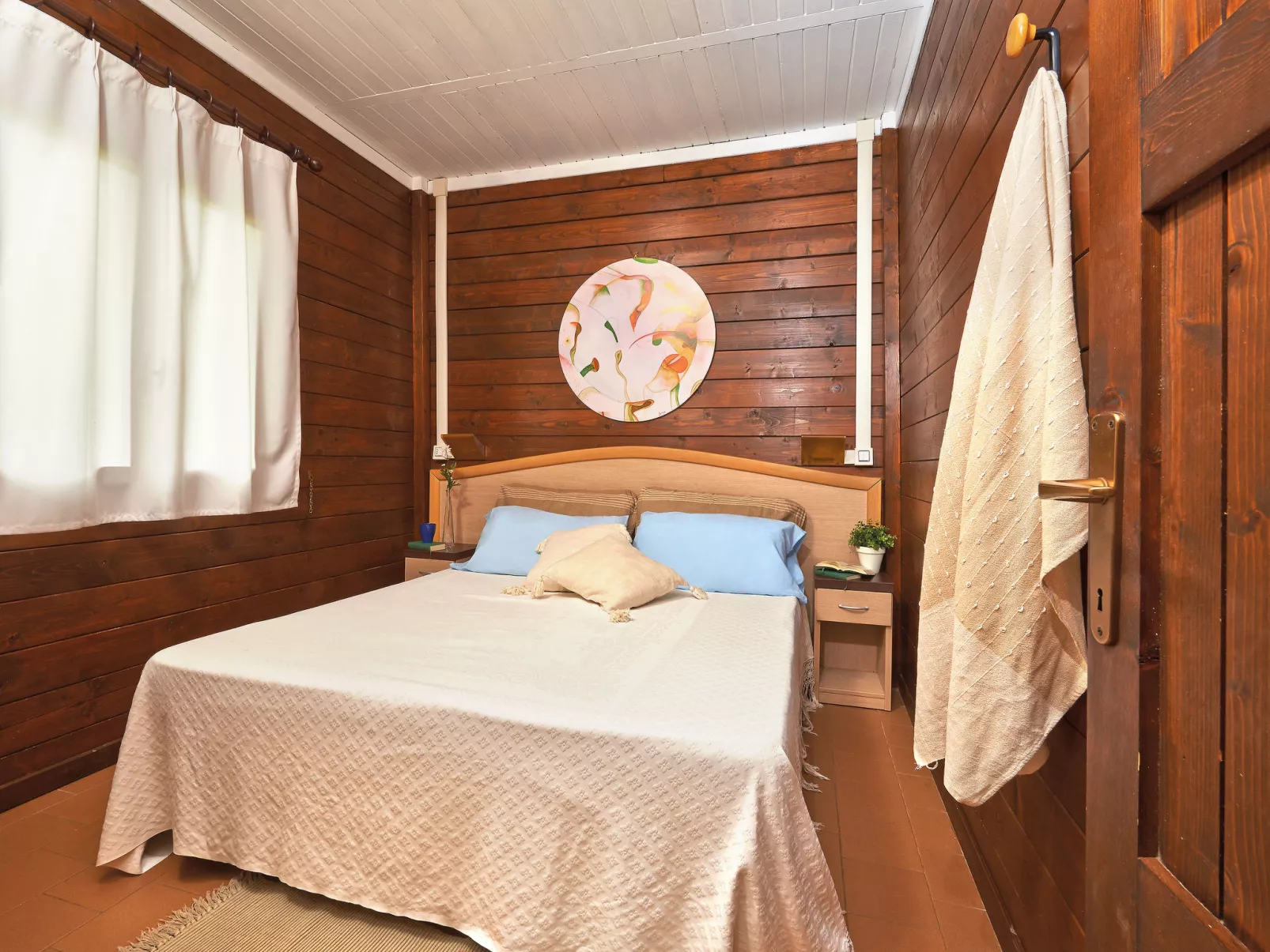 Bungalow in legno-Dedans