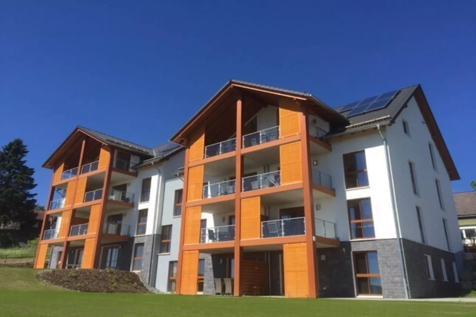 Apartment Am Postwiesen A-Exterior summer