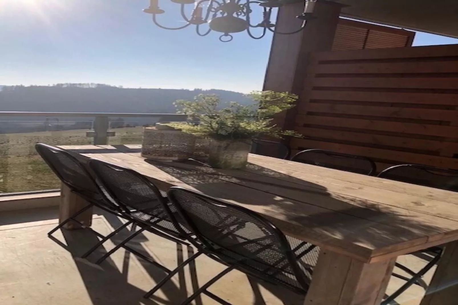 Apartment Am Postwiesen A-Terrace balcony