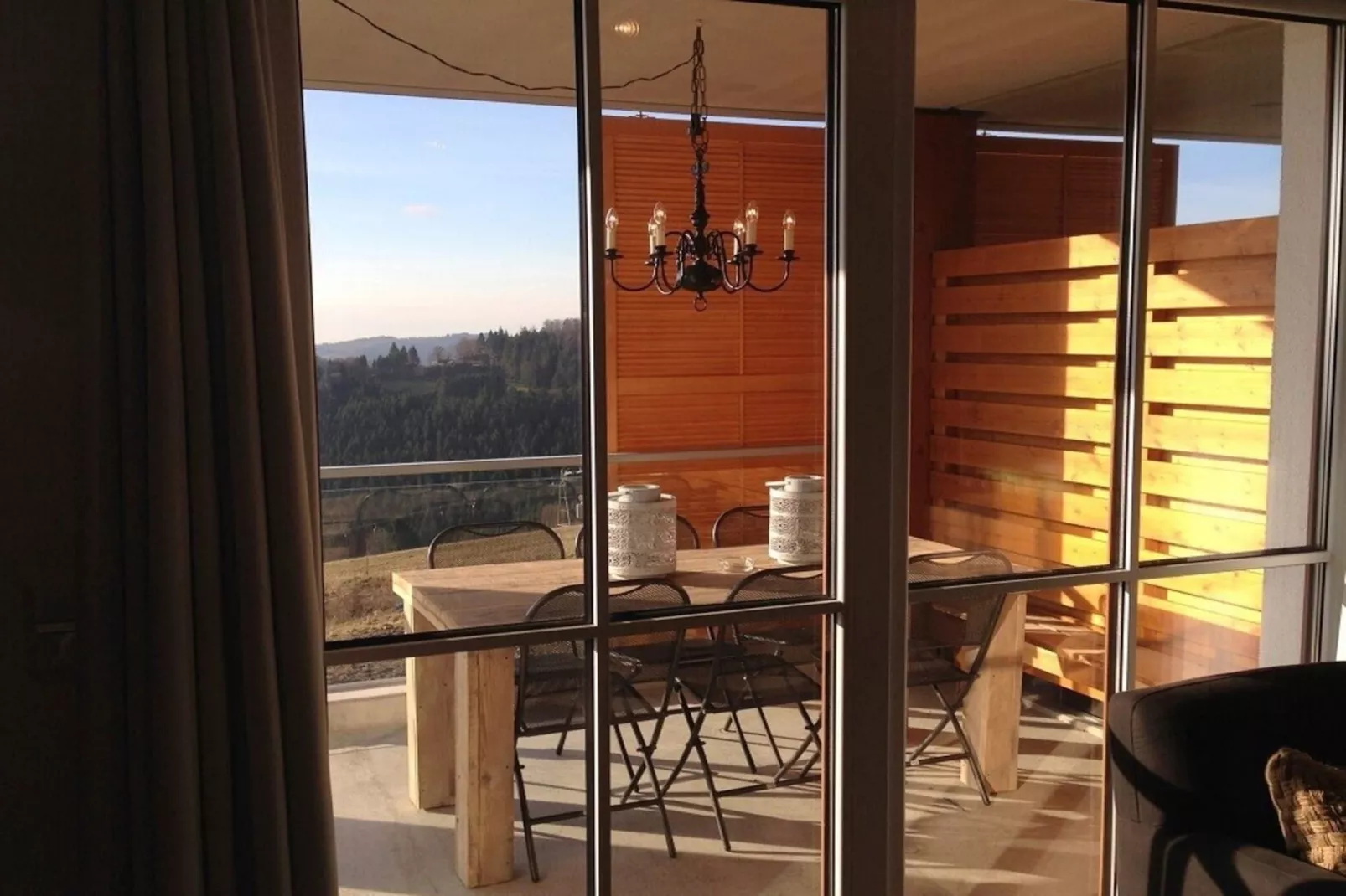Apartment Am Postwiesen A-Terrace balcony