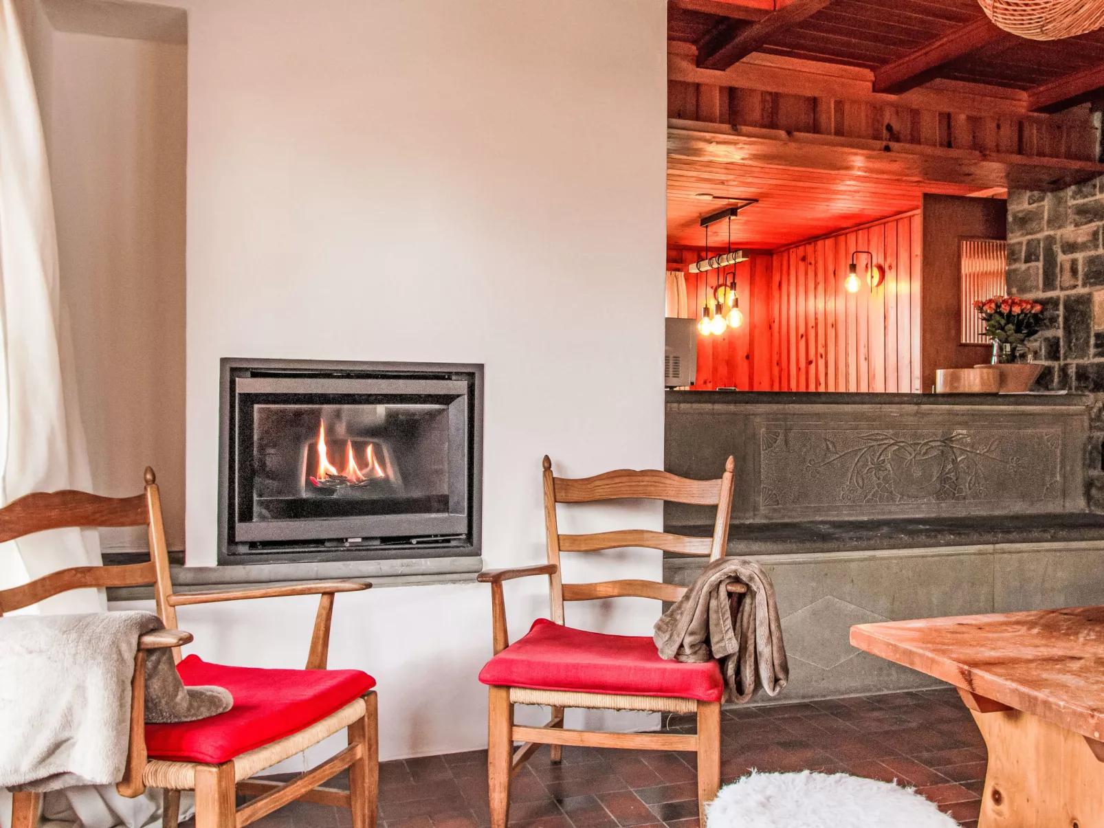 Chalet Derborence-Inside