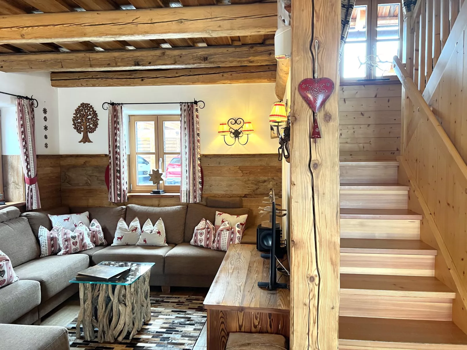 St martin chalets-Inside
