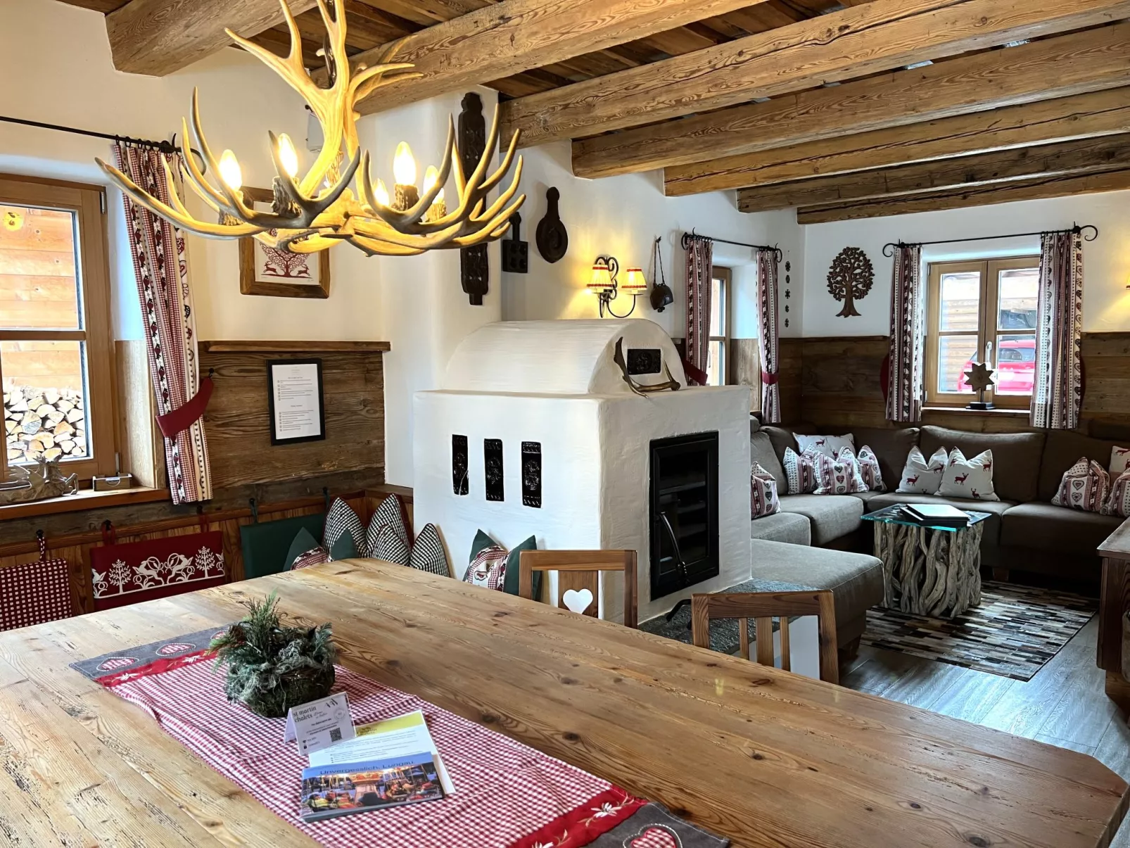 St martin chalets-Inside