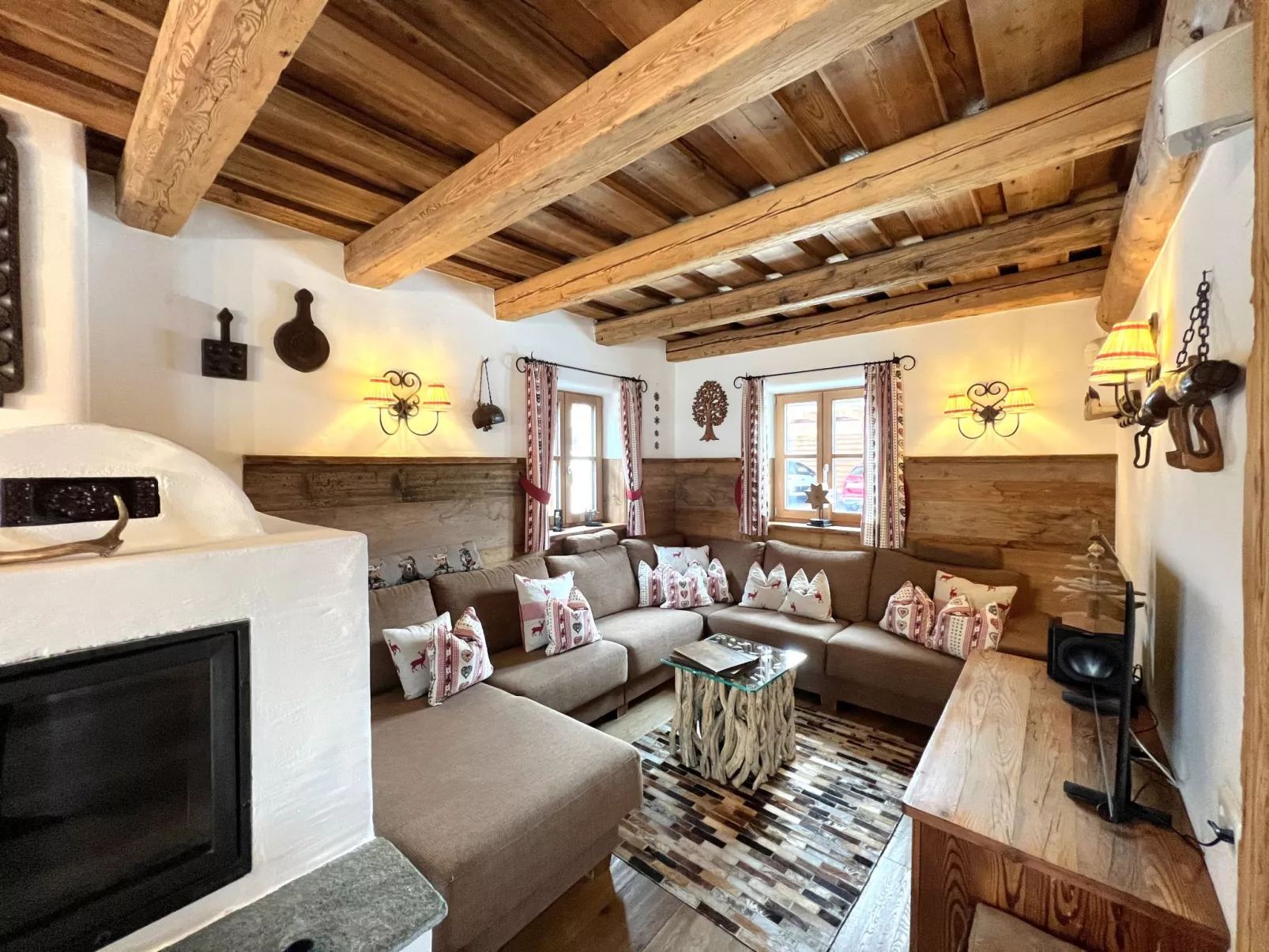 St martin chalets-Inside