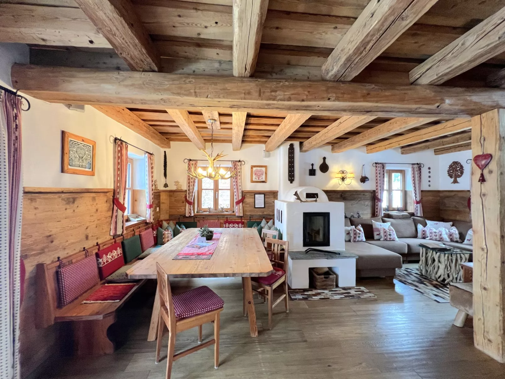 St martin chalets-Inside