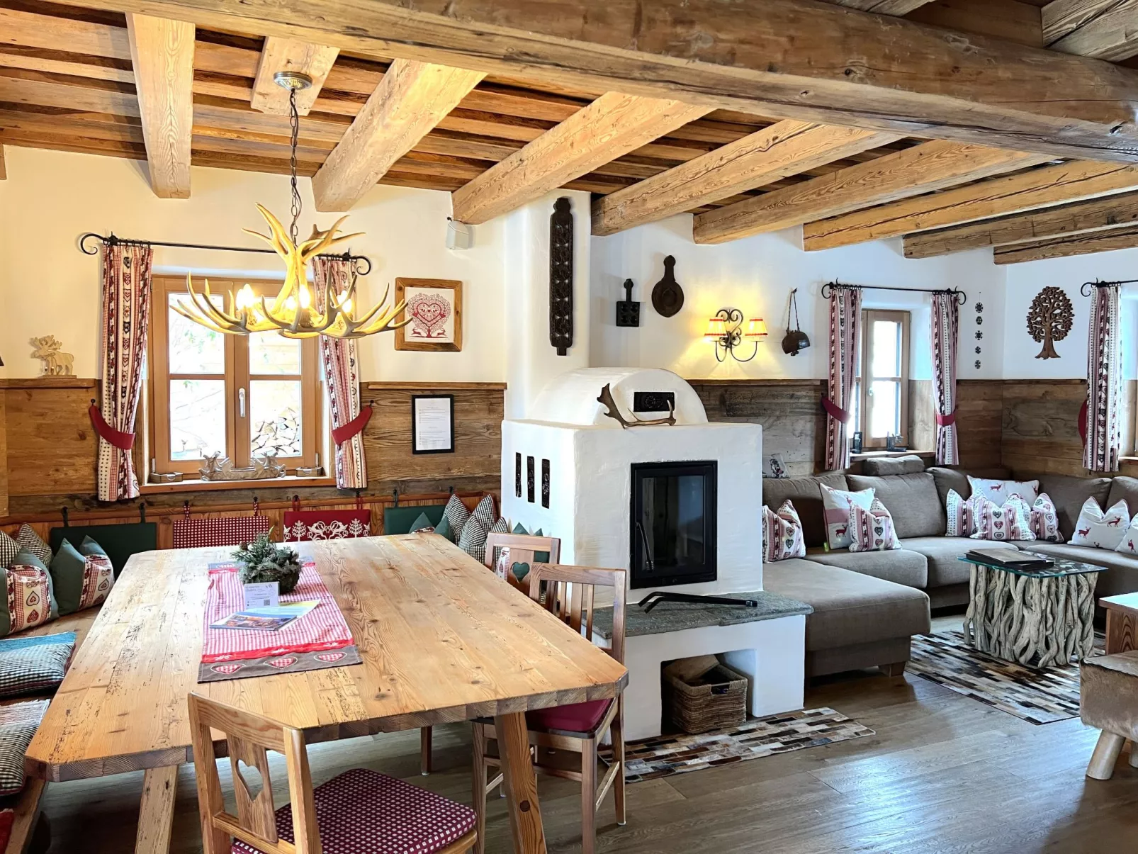 St martin chalets-Inside