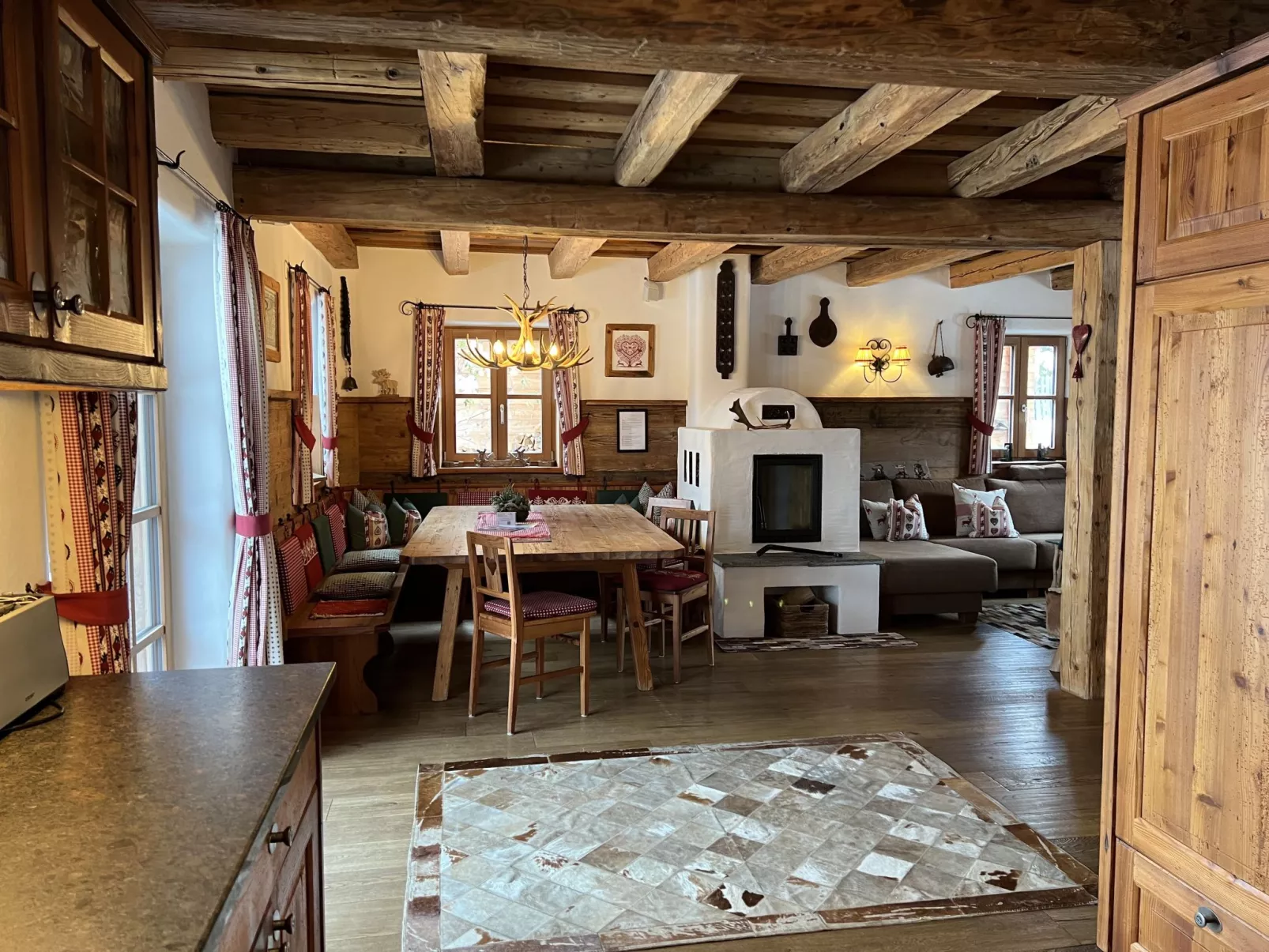 St martin chalets-Inside