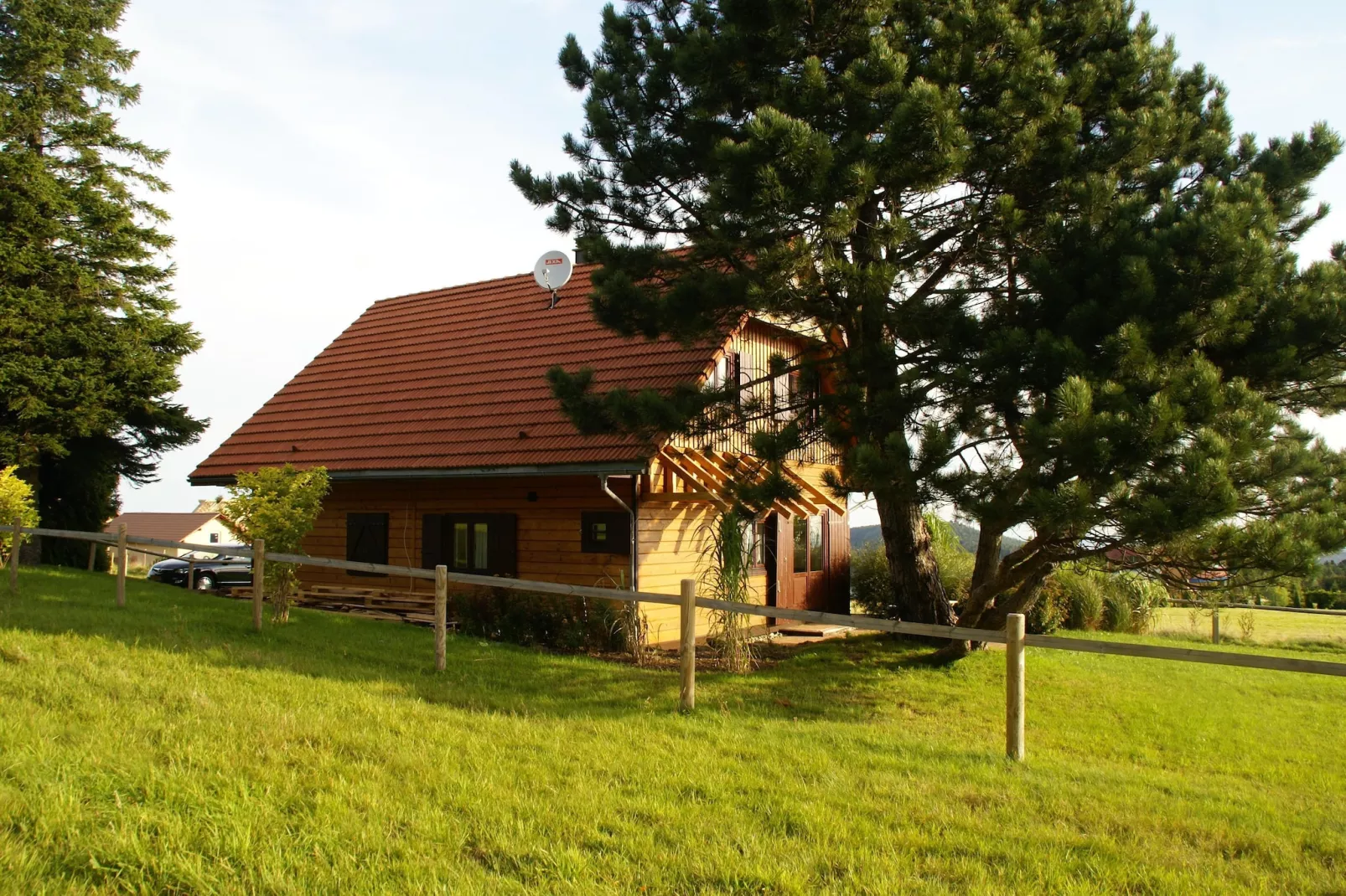 Chalet - LA HOUBE-Exterior summer