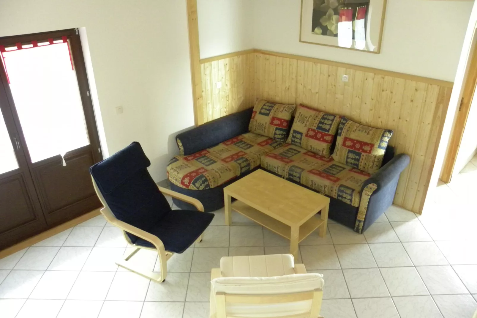Chalet - LA HOUBE-Living room