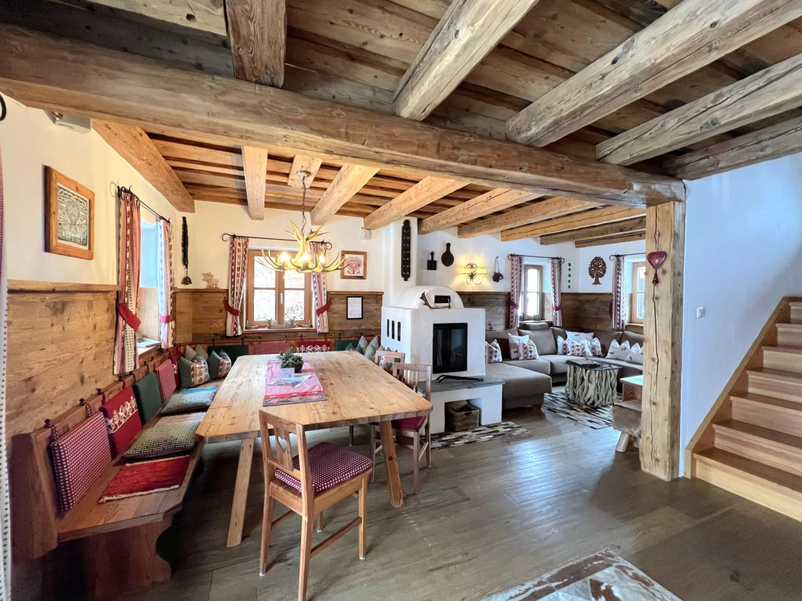 St martin chalets-Inside