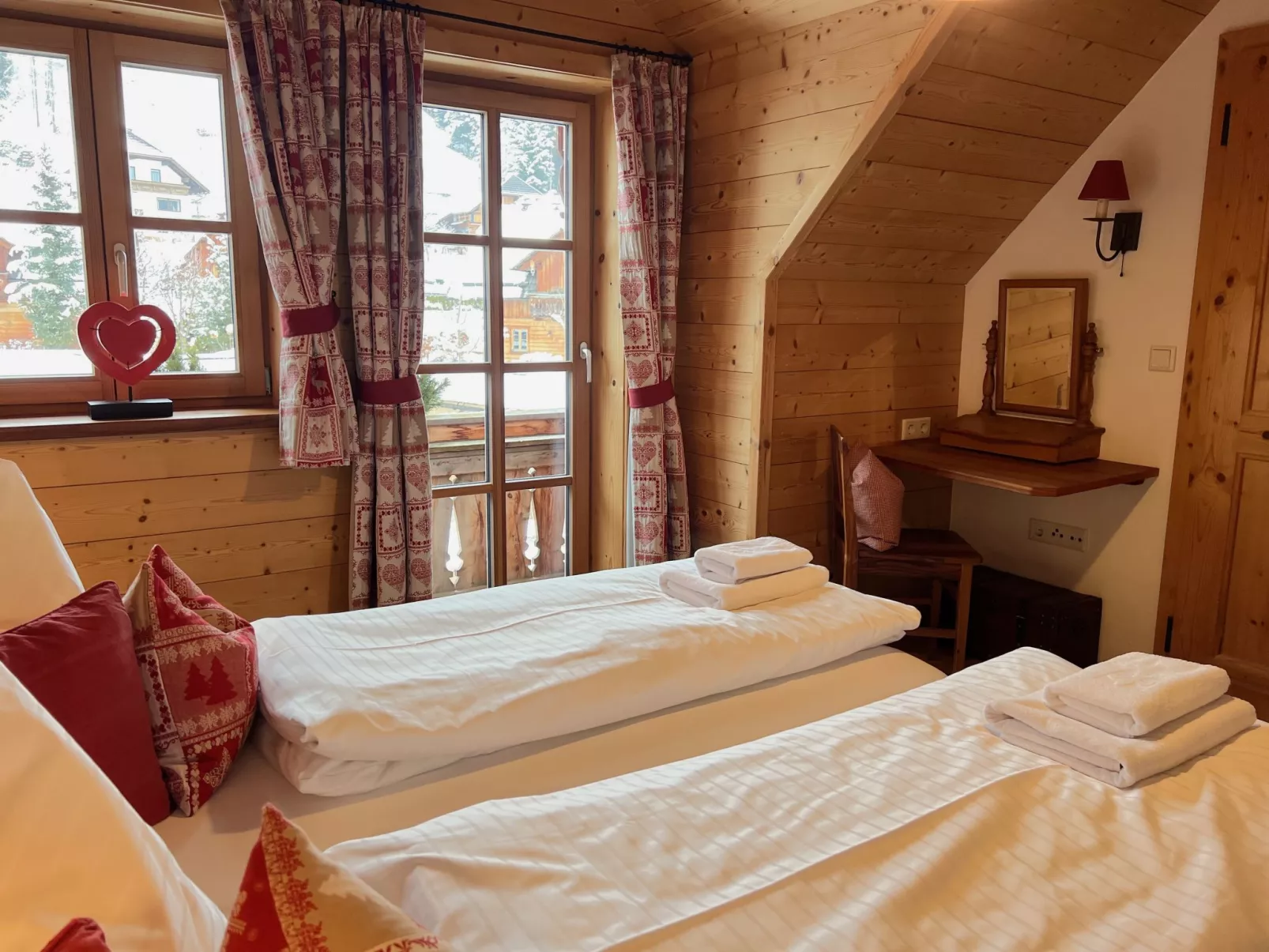 St martin chalets-Inside
