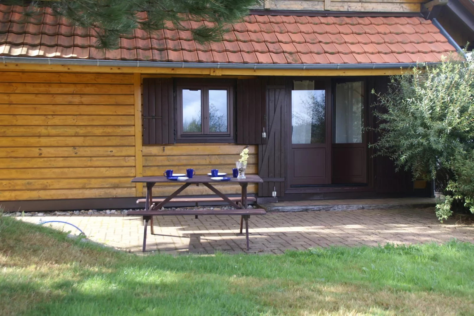 Chalet - LA HOUBE-Terrace balcony
